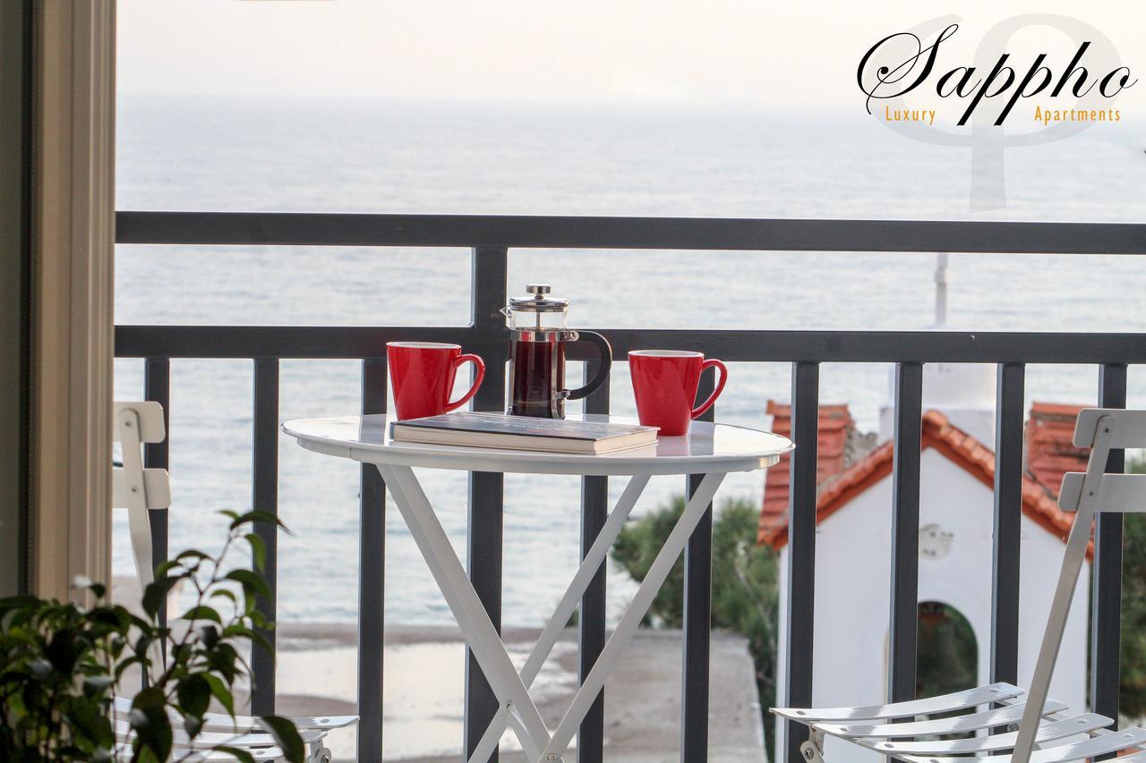 Sappho Plomari Aparthotel Exterior photo